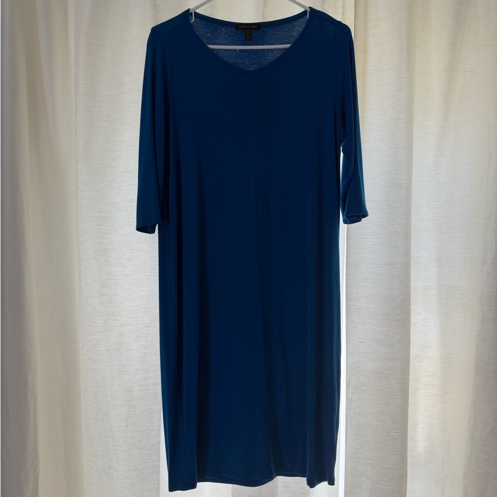 Eileen Fisher Vibrant Blue Top